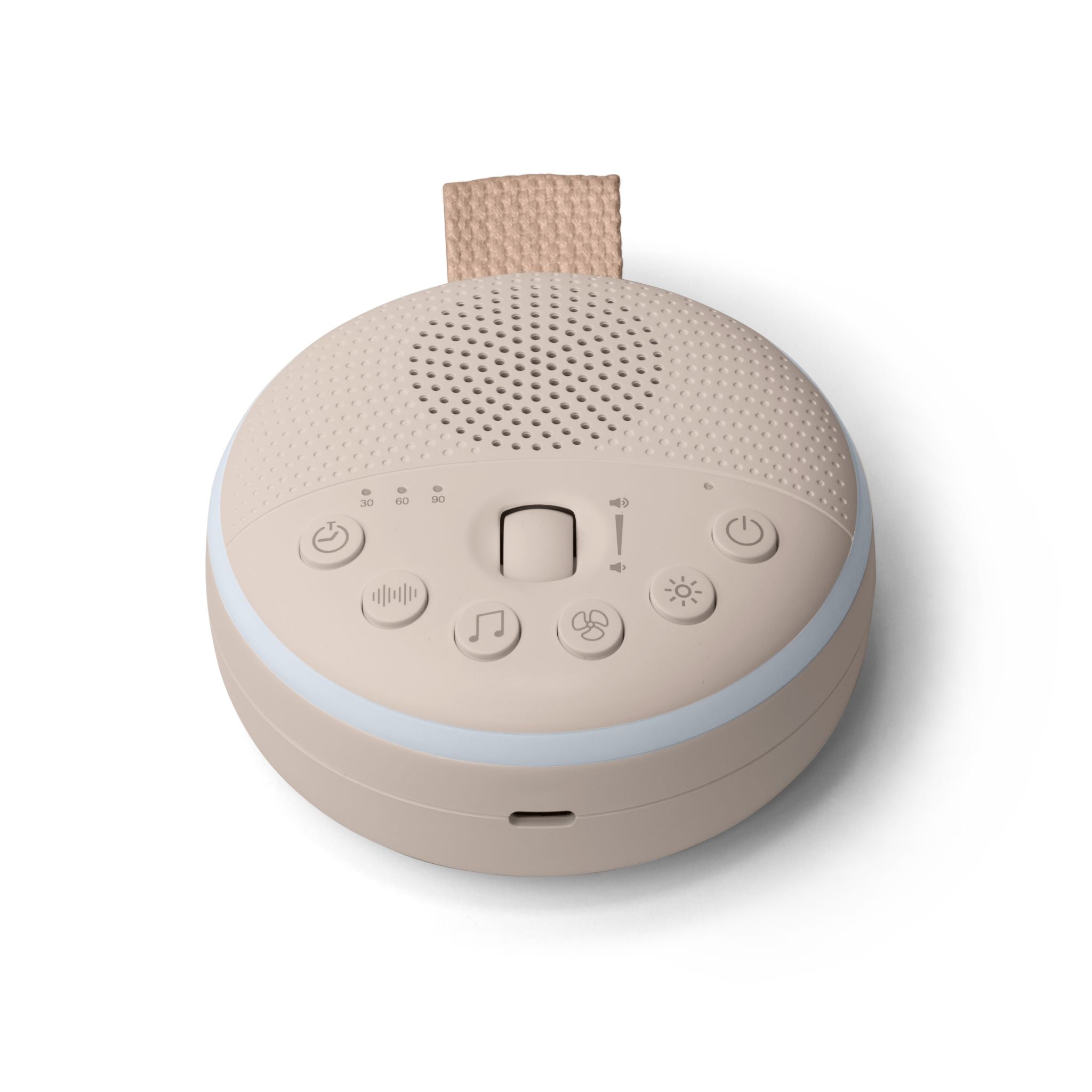 Dream Away Portable White Noise Sound Machine and Night Light - Sandrift