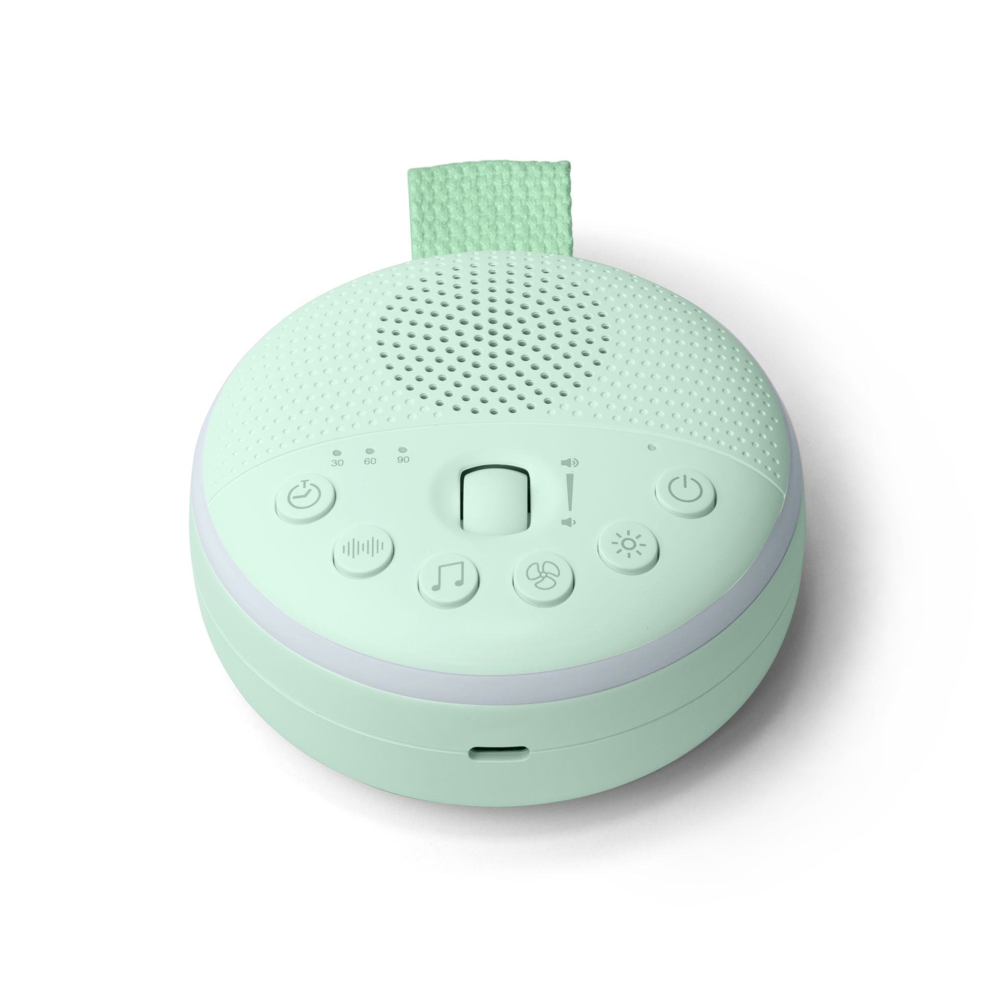 Dream Away Portable White Noise Sound Machine and Night Light - Cove Green