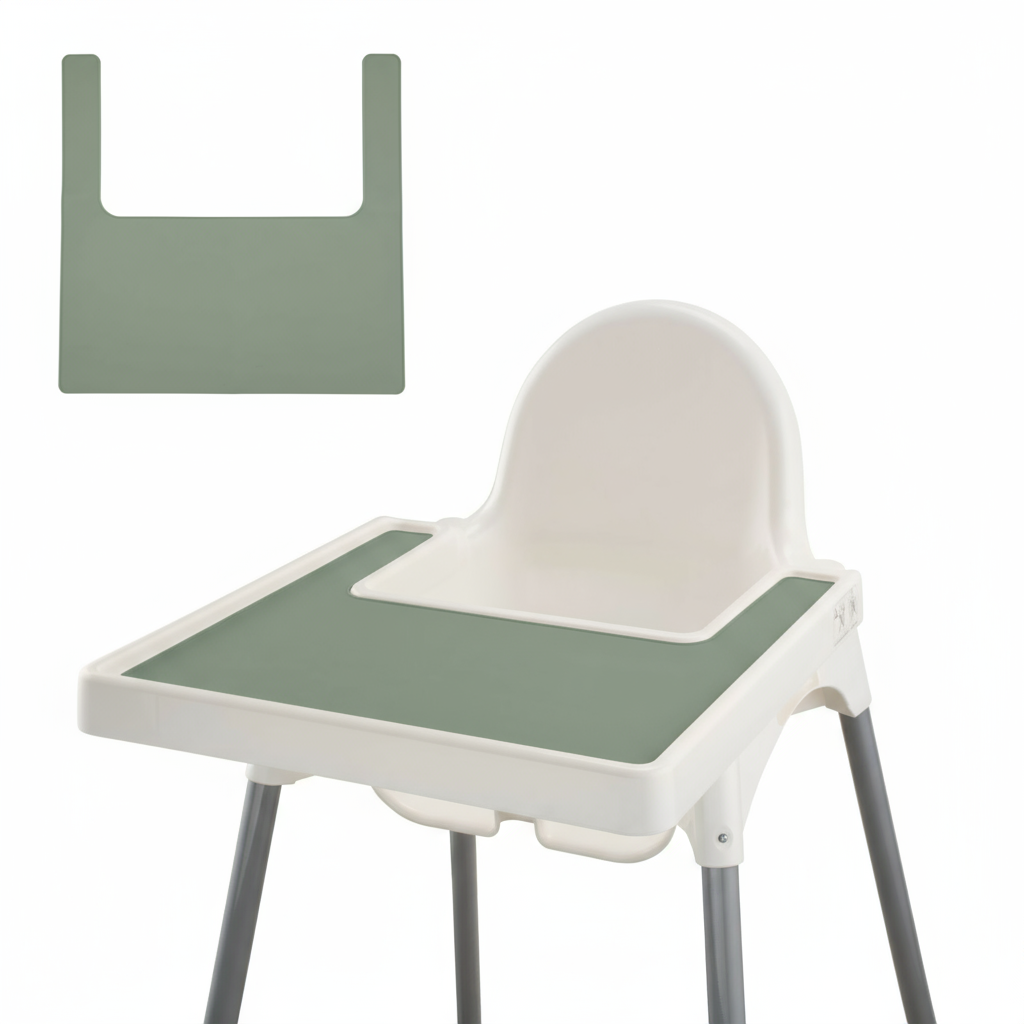 IKEA Highchair Silicone Placemat - Green