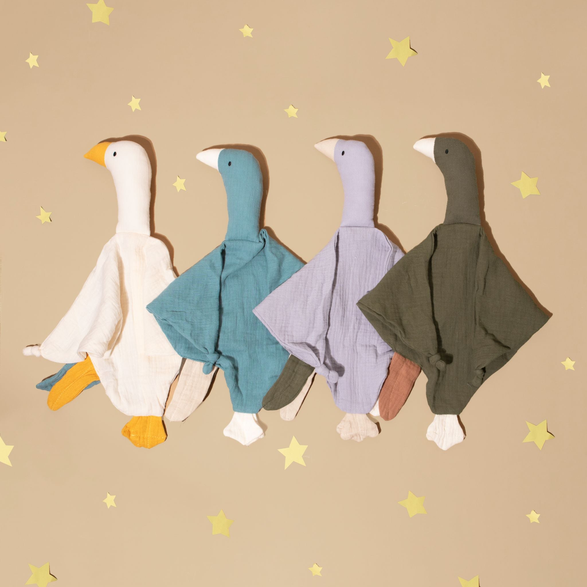 Goose Comforter Baby Security Blanket - Neptune