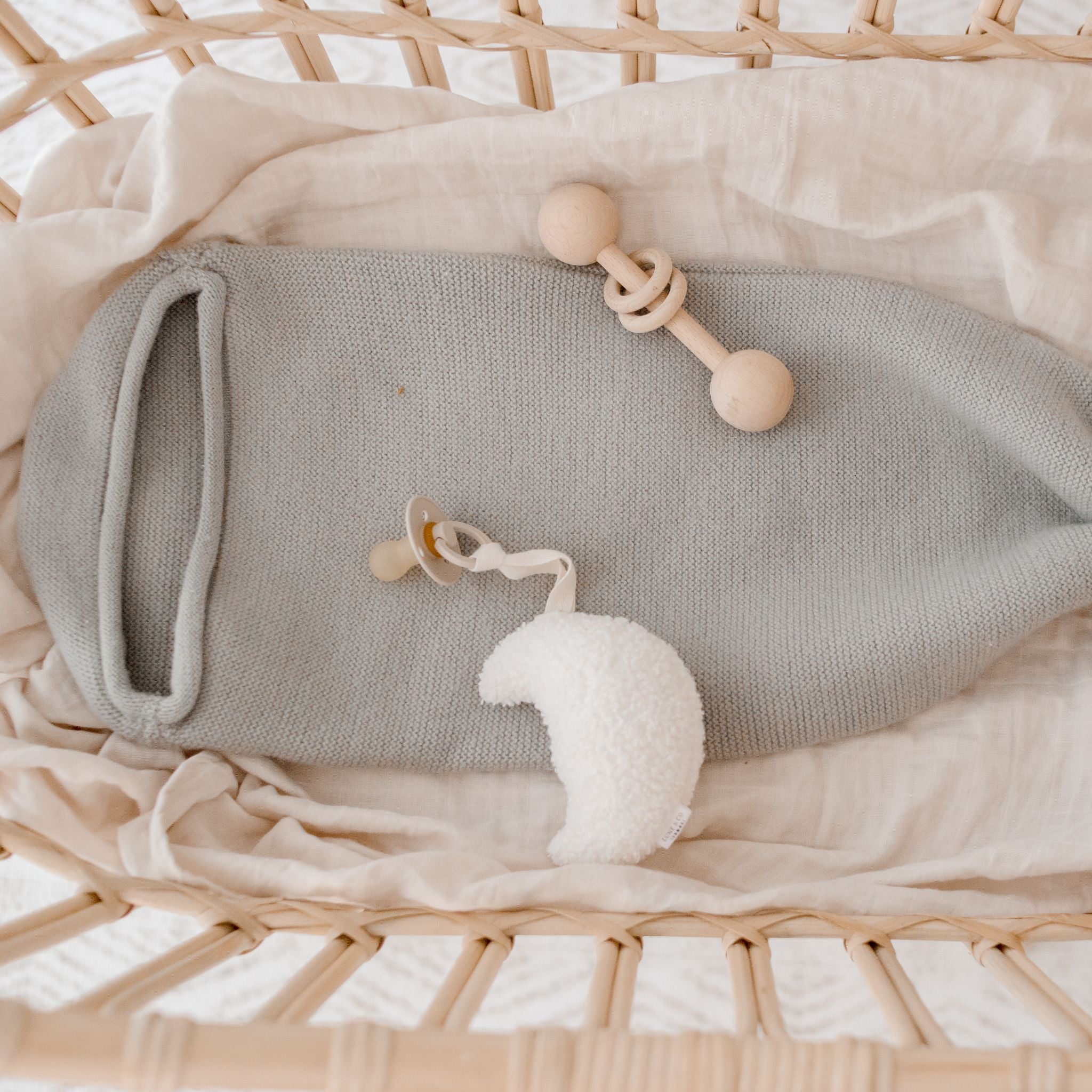 Wool Wrap Dreamtime Cocoon - Sage Green