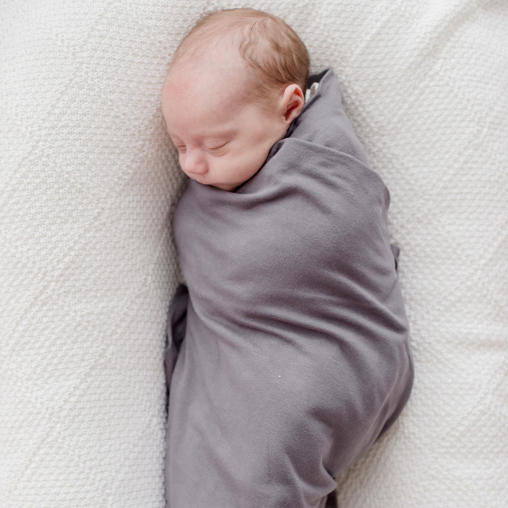 Stretchy Swaddle Baby Wrap - Storm Grey