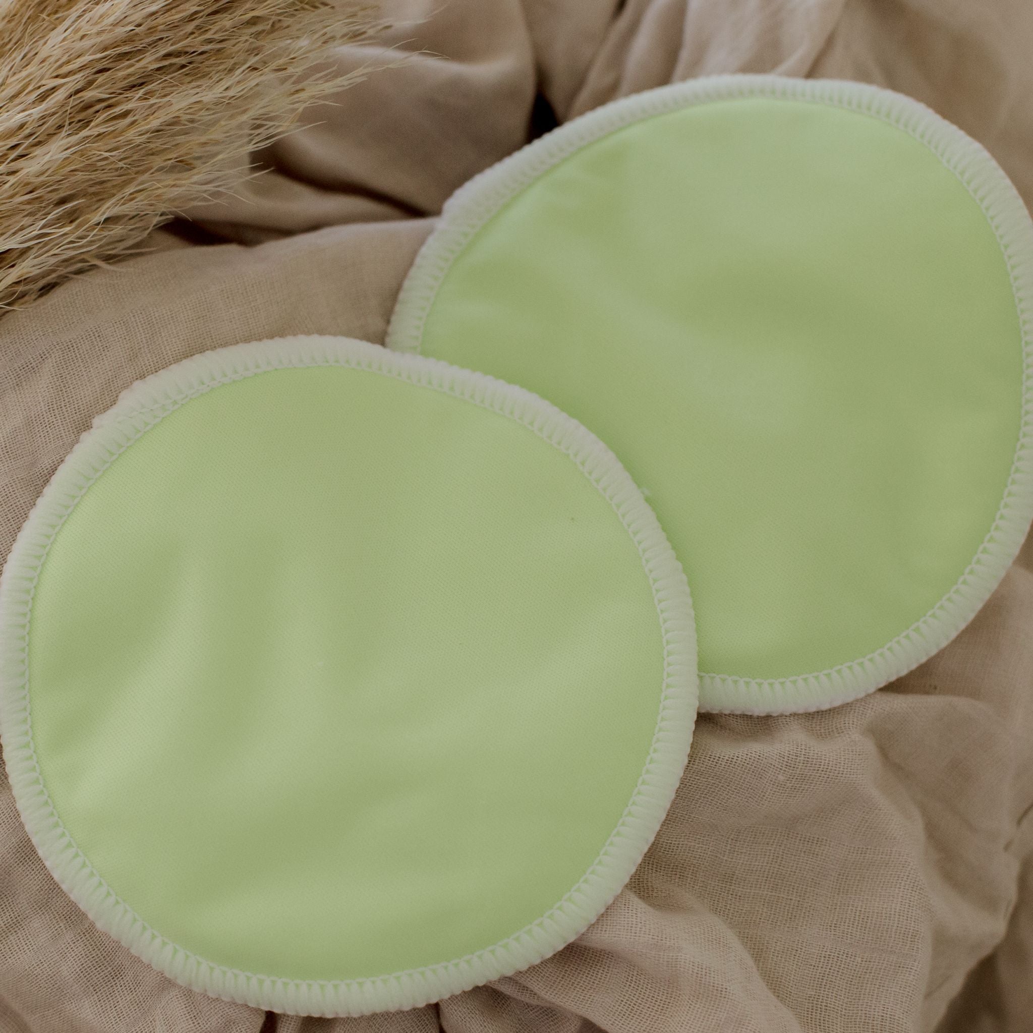 Washable Bamboo Nursing Pads (8pk) -  Green Mist