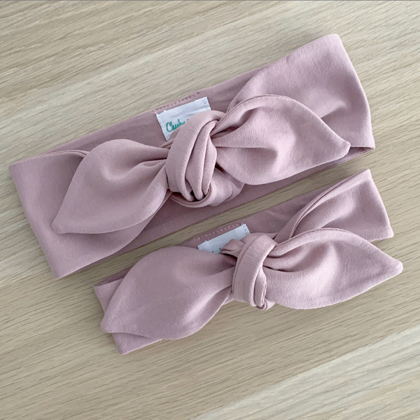 Top Knot Headband - Taupe