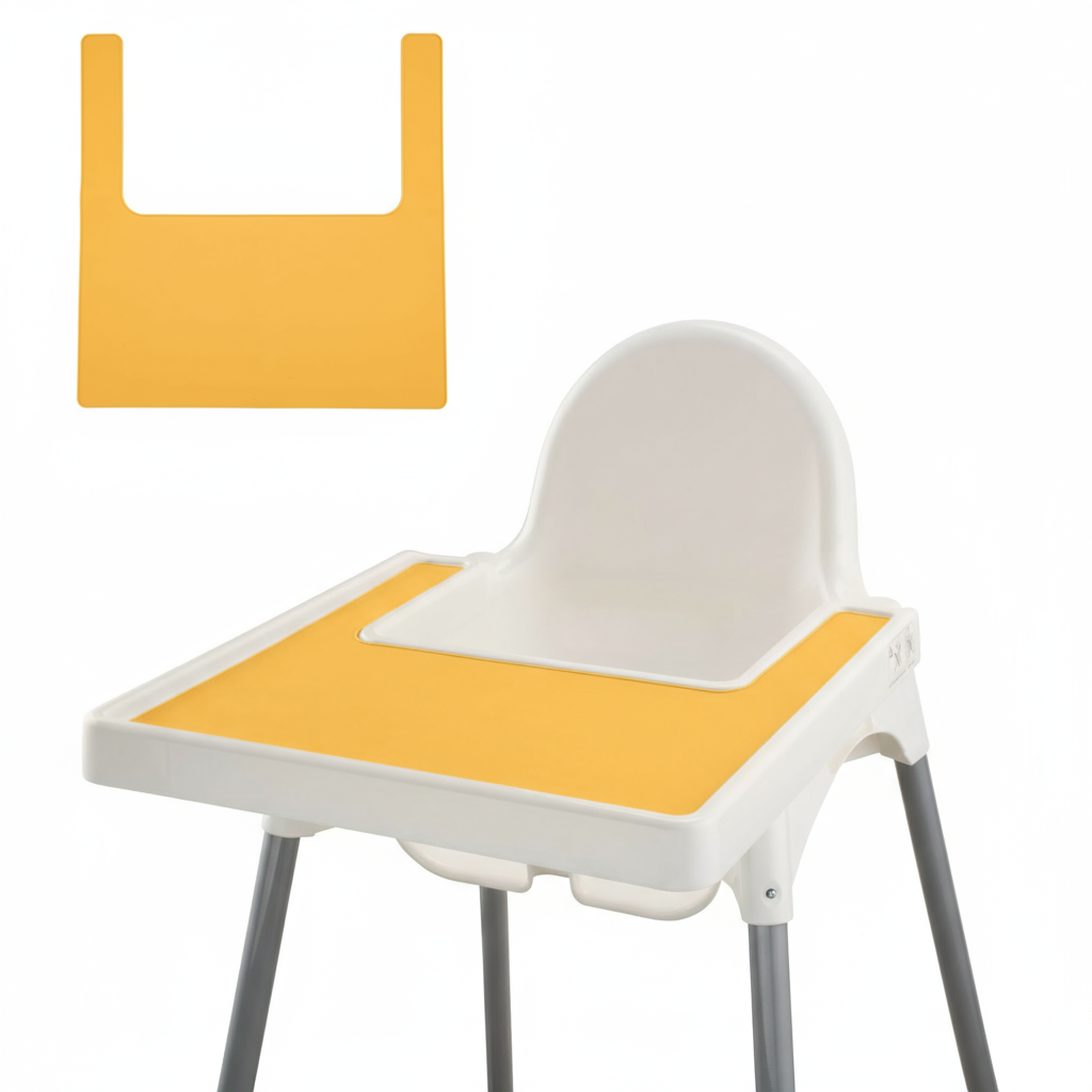 IKEA Highchair Silicone Placemat - Yellow