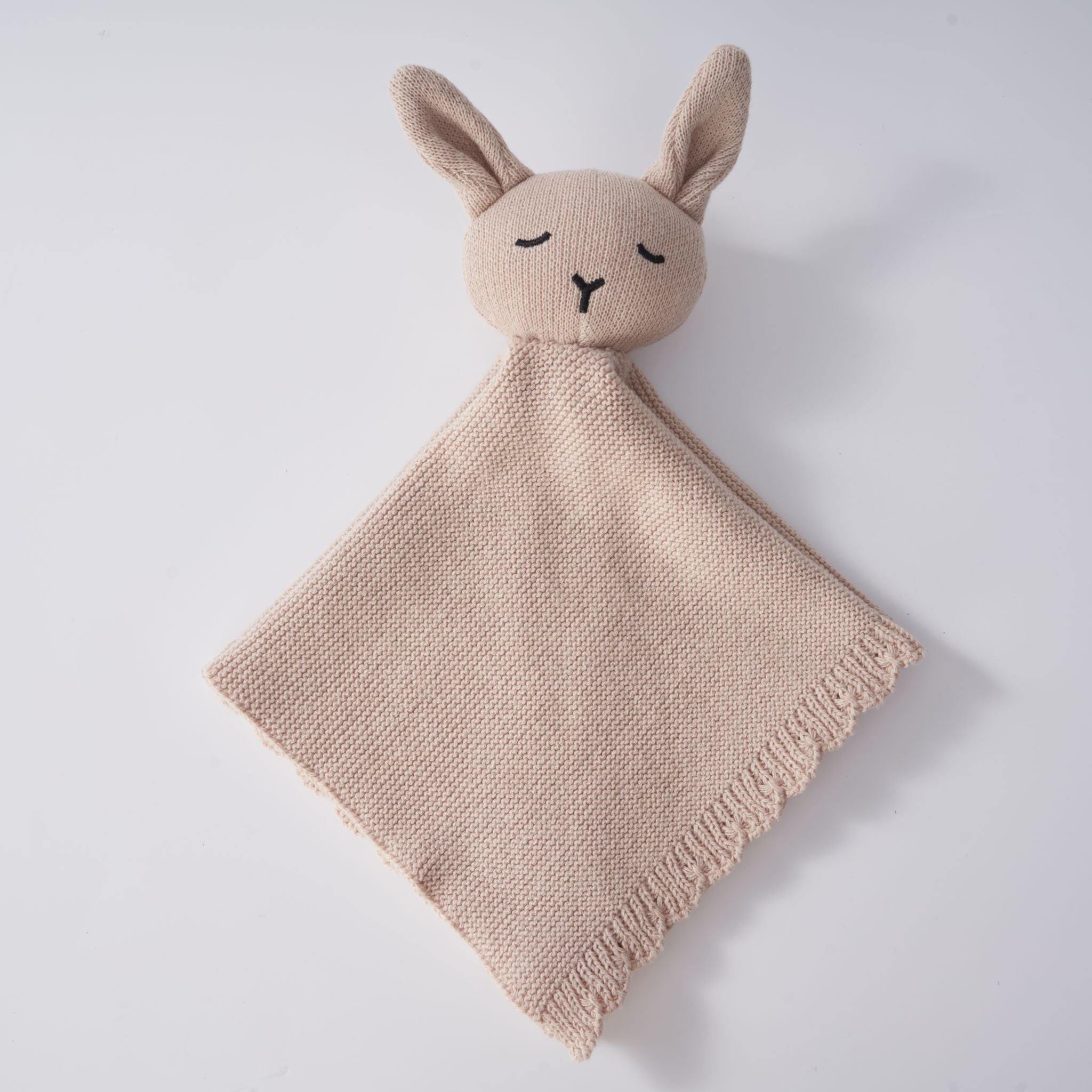 Knitted Lovey Comforter - Merino