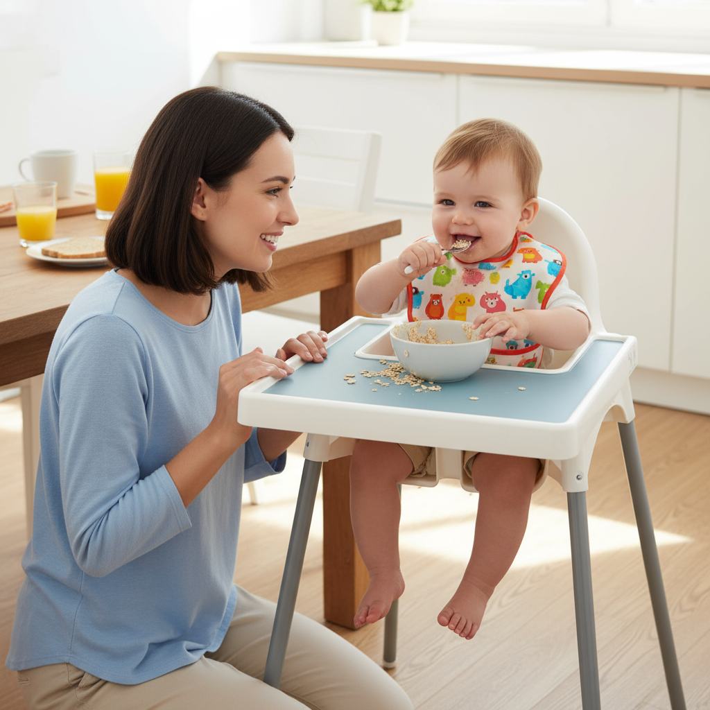 IKEA Highchair Silicone Placemat - Blue