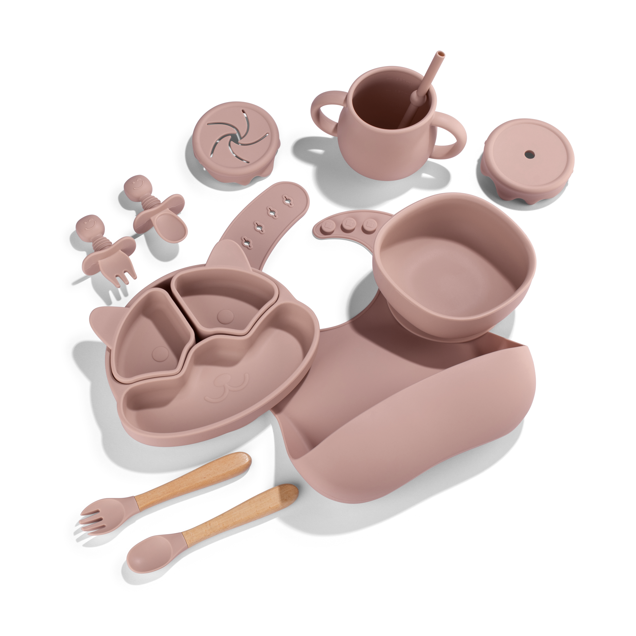 Silicone Baby Feeding Set 11pc Bundle | Blossom