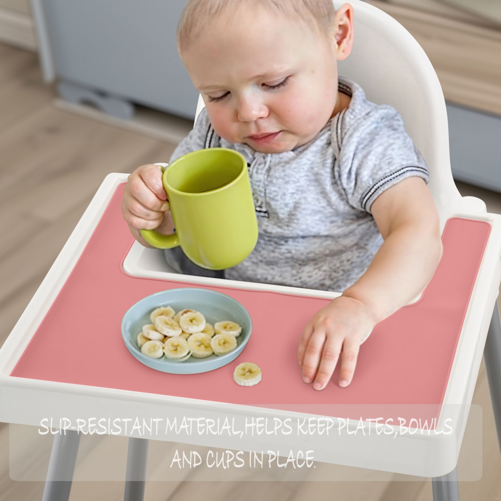IKEA Highchair Silicone Placemat - Pink
