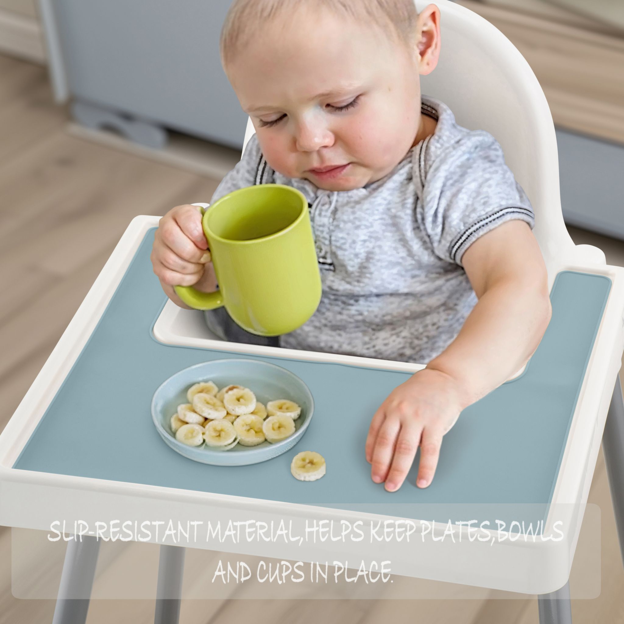 IKEA Highchair Silicone Placemat - Blue