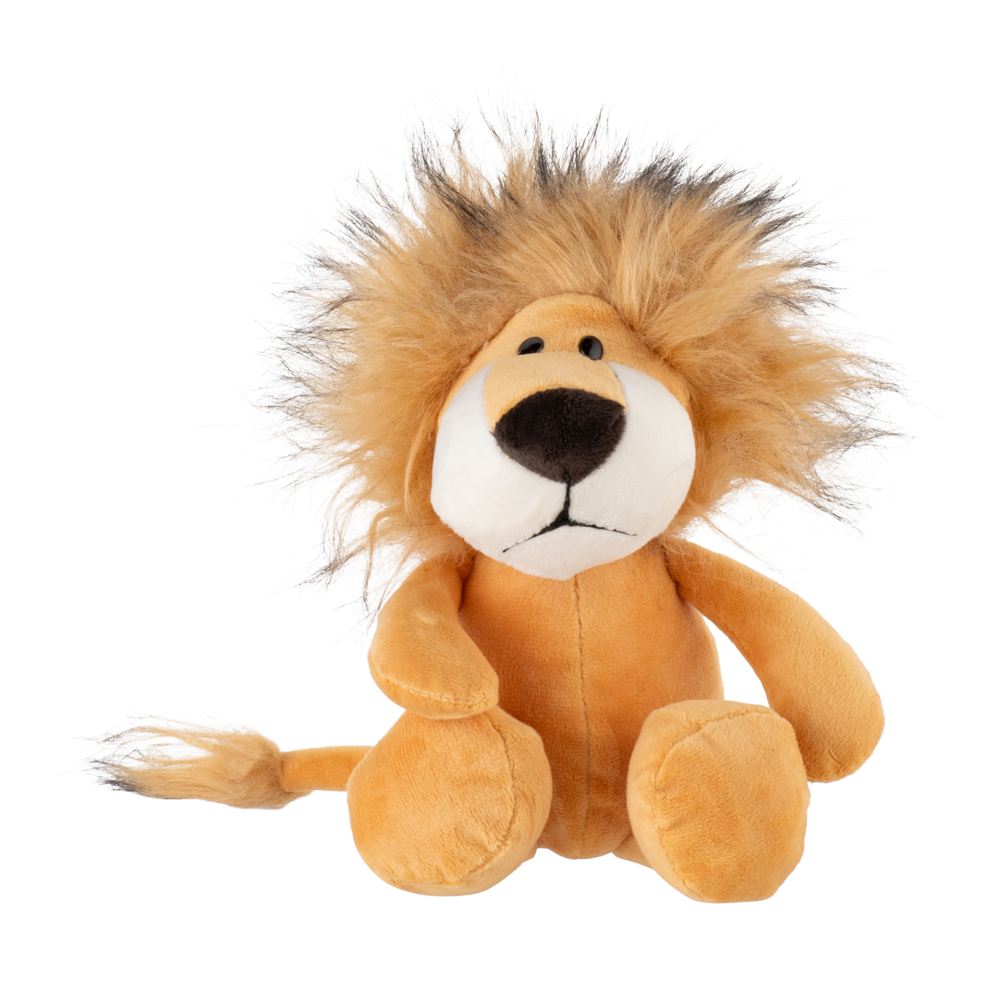 Ricky the Lion soft golden plush toy for babies by Zoe Sage