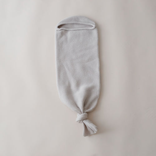 Merino Wool Newborn Cocoon Baby Wrap - Stone