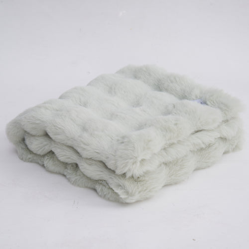 Cloud Bubble Baby Blanket - Willow Green