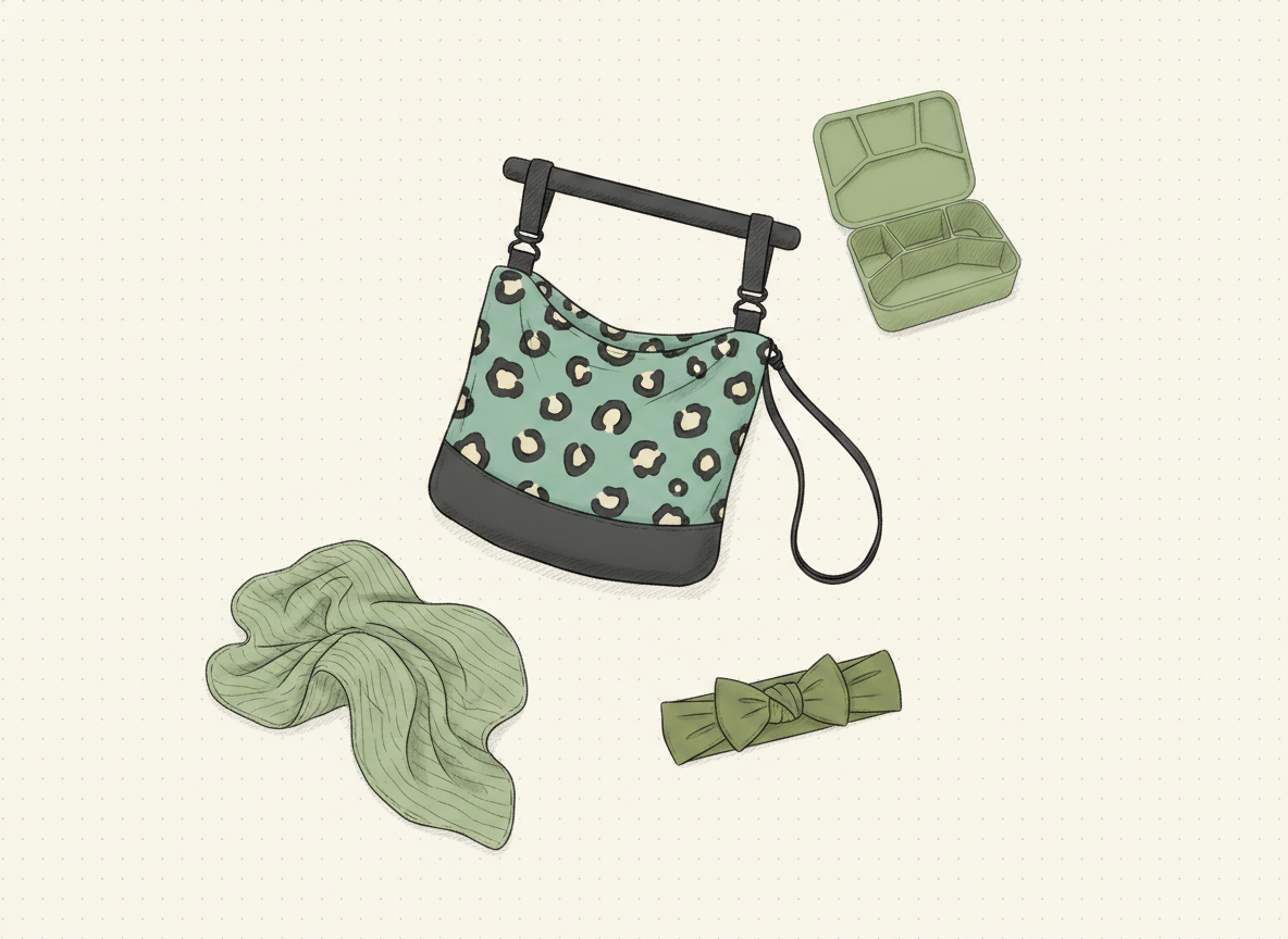 Zoe Sage Green colour collection sketch tile
