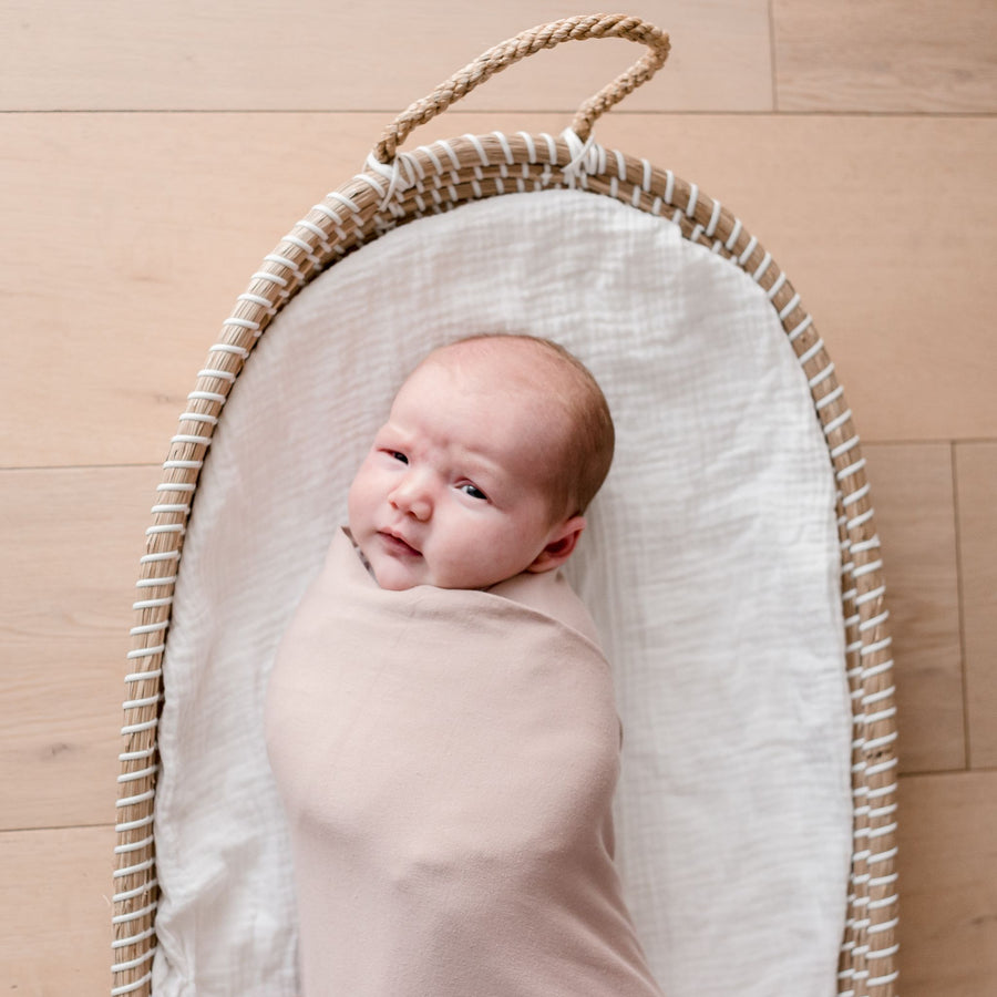 Stretchy Baby Swaddle Wrap - Sunset