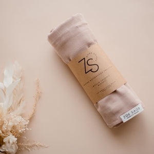  Muslin Swaddle Blanket | Sunset (Organic)